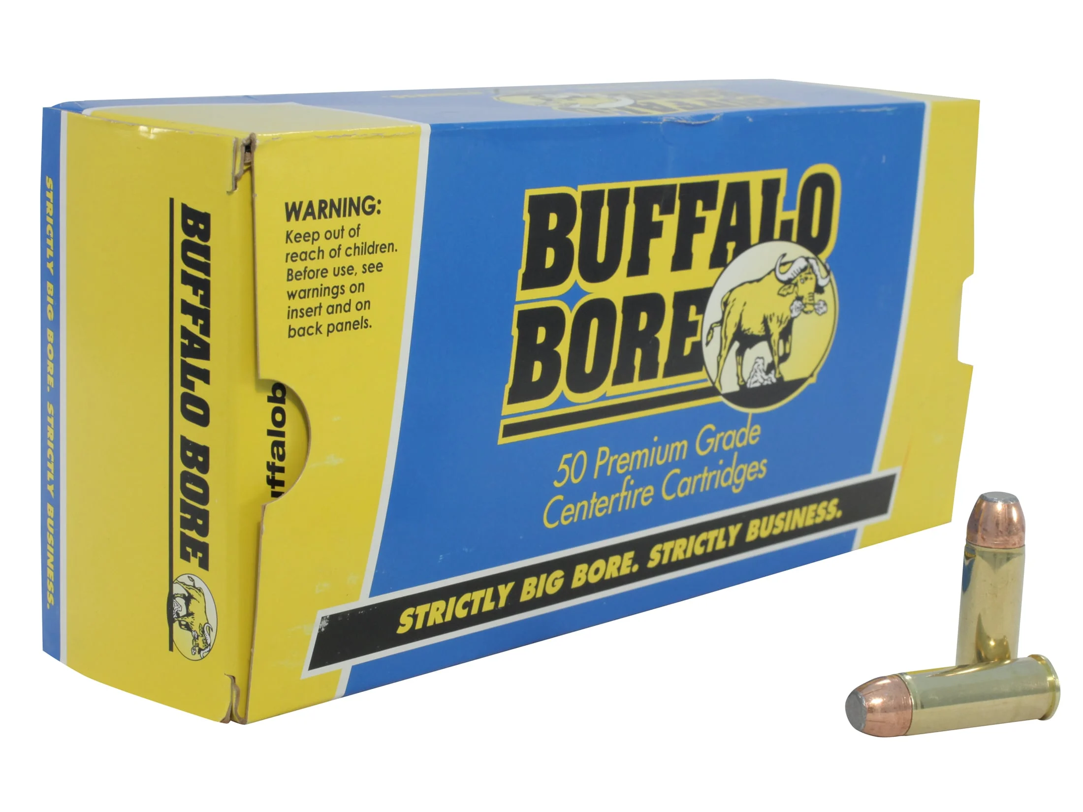 Buffalo Bore 45 Colt +P 300gr SJFP Ammo