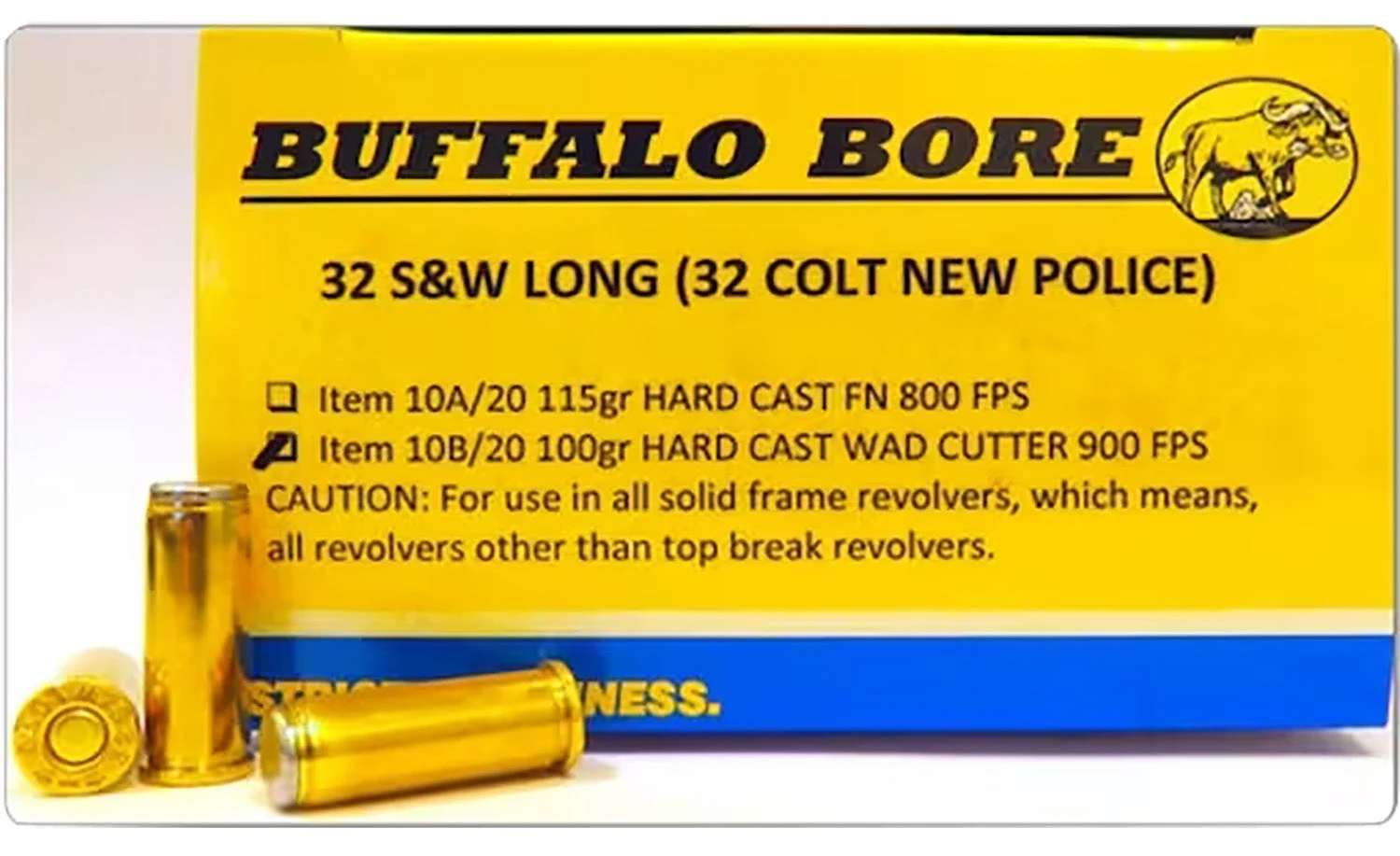 Buffalo Bore Personal Defense .460 S&W Mag 360 gr Solid ammo