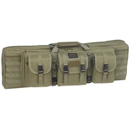 Bulldog Double Tactical Rifle Case 37″ Green