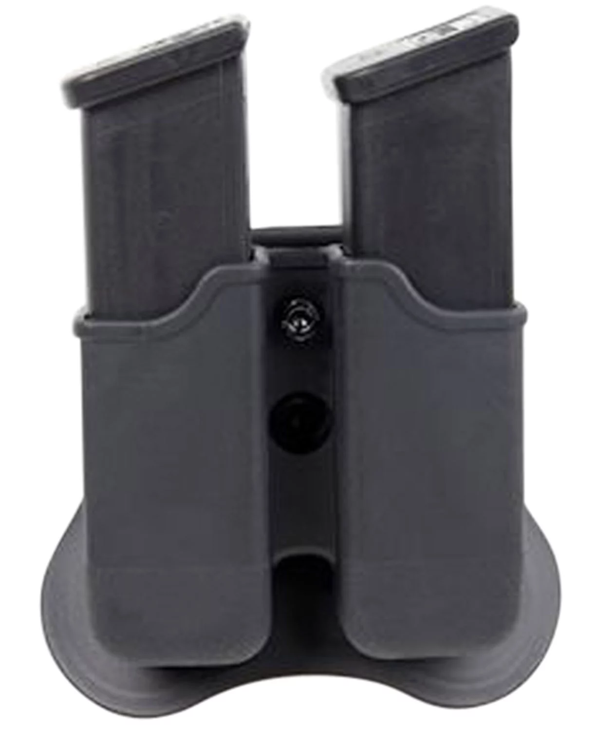Bulldog PGM Mag HolderPaddle Black Polymer Paddle Compatible w/ Most Glock 17/19/22/23/26/27/31/32/33/34 Gen1-4. Ambidextrous