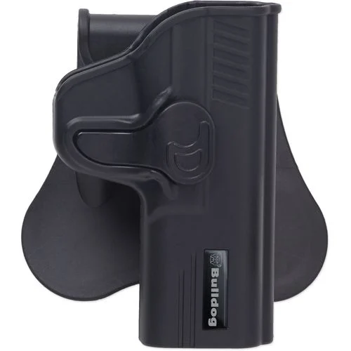 Bulldog RRG19 Rapid Release OWB Black Polymer Paddle Compatible w/Glock 19/23/32 Right Hand