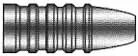 Bullet Mold,.319" diameter, 165 grain bullet mold,double cavity steel mold blocks,by Lyman