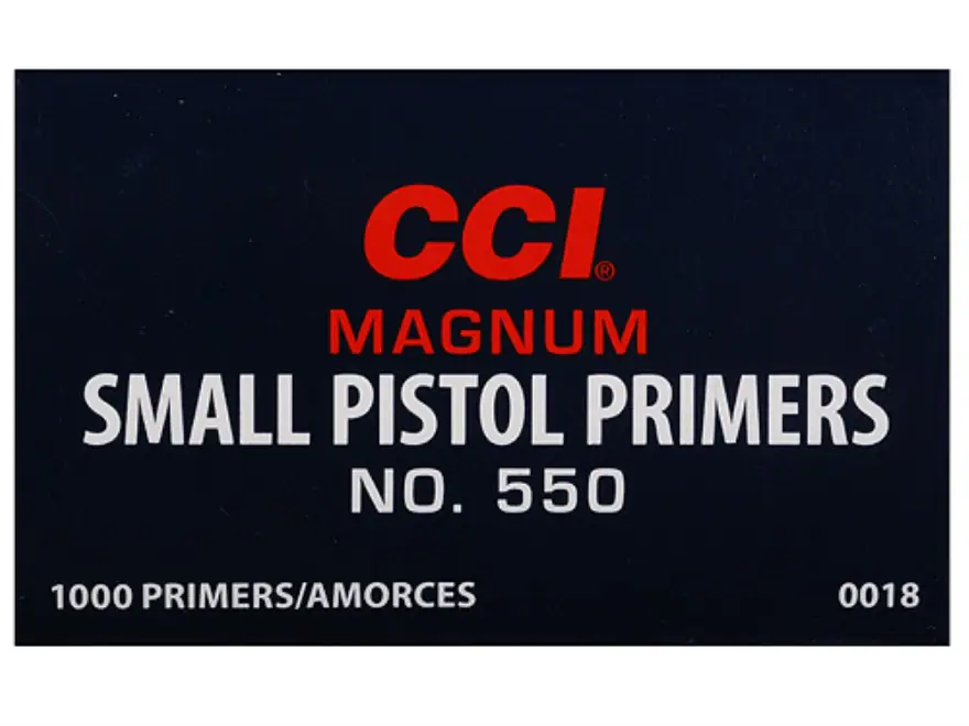 Buy CCI Small Pistol Magnum Primers #550