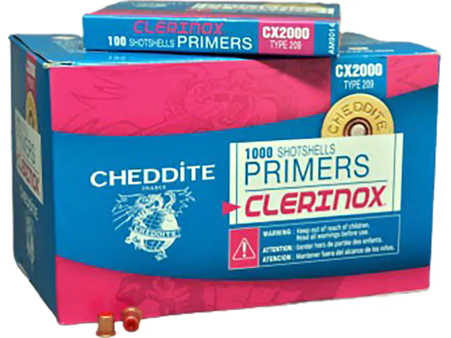 Buy Cheddite Clerinox CX2000 Primers 209 Shotshell