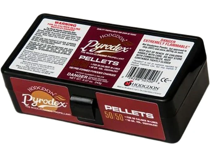 Buy Hodgdon Pyrodex Black Powder Substitute 50 Caliber 50 Grain Pellets