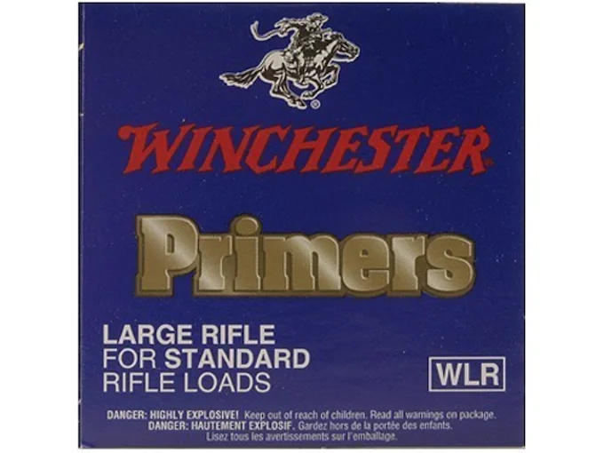 Buy Winchester Large Rifle Primers #8-1/2 Box of 1000 (10 Trays of 100)