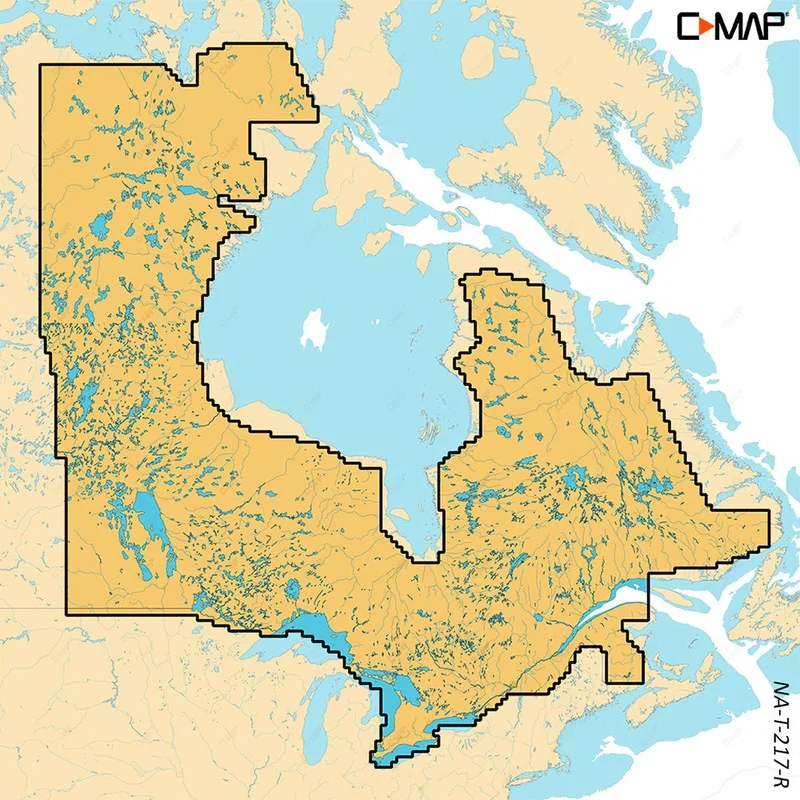 C-MAP REVEAL X – Canada Lakes Insight East HD [M-NA-T-217-R-MS]
