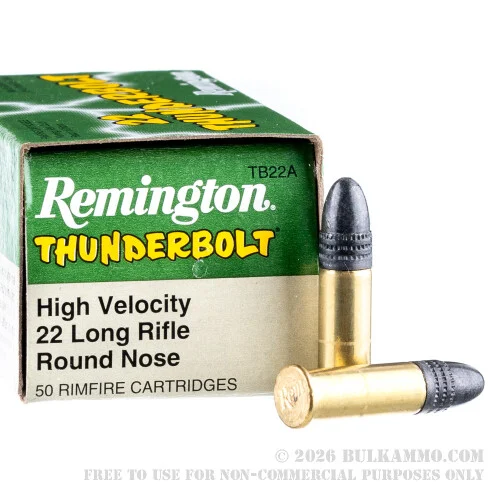 500Rounds of .22 LR Ammo by Remington - 40gr LRN