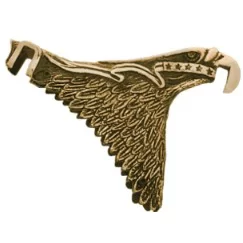 Cairns Hi-Eagle Brass Front Holder For 8″ Parade Fronts