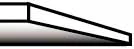 Carbon steel graver, #38 flat engraver