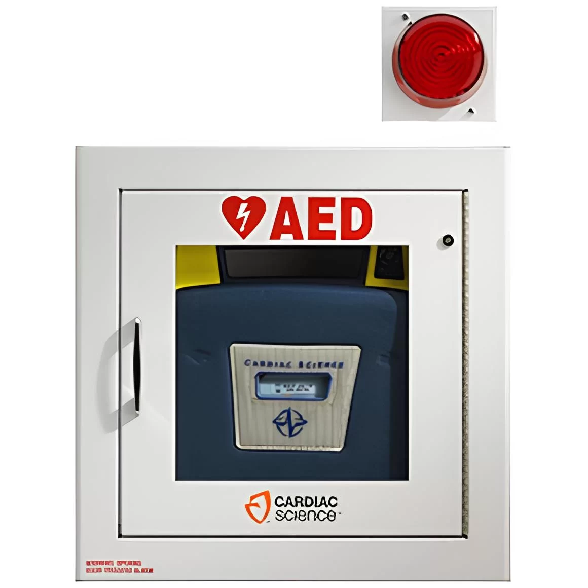 Cardiac Science Surface Mount Cabinet with Audible Alarm