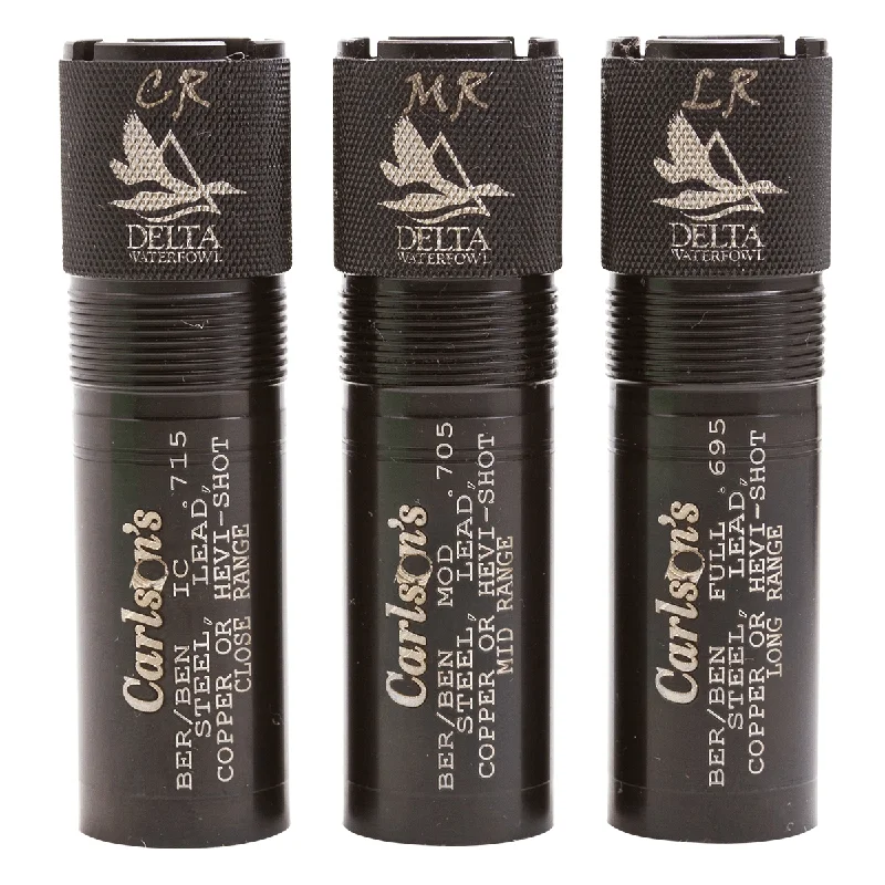 Carlson’s Choke Tubes 07119 Delta Waterfowl 12 Gauge Mid-Range Long Range Close Range 17-4 Stainless Steel