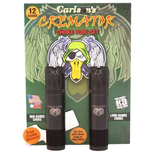 Carlson’s Choke Tubes 11622 Cremator 12 Gauge Mid-Range Long Range Non-Ported 17-4 Stainless Steel