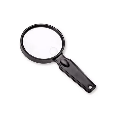 Carson Optical JS Handheld Magnifier – 2x Power 3.5in Lens for Reading CDS36