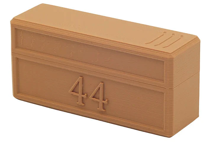 CartridgeKits - .44 Caliber Paper Cartridge Wallet - Slide Top - Paper Cartridge Storage - CK-44WLT-ST
