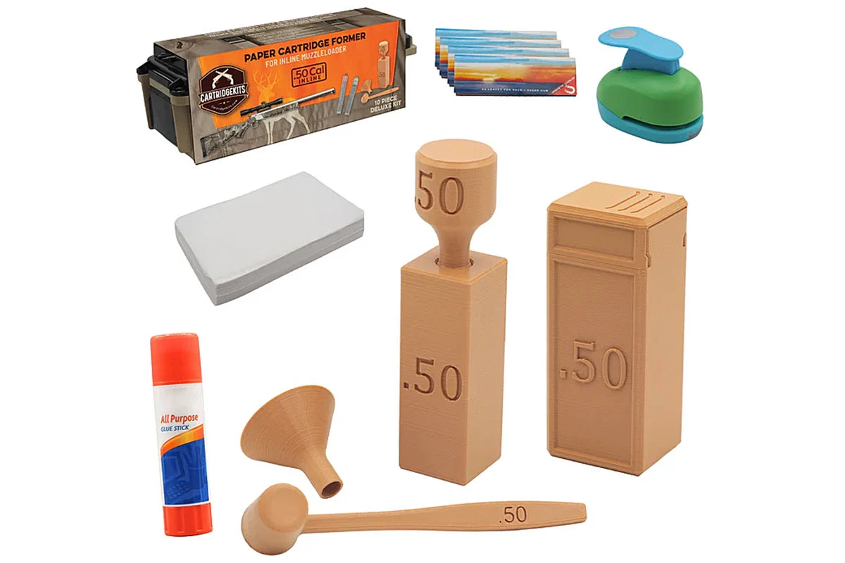 CartridgeKits - .50 Caliber Cartridge Former Deluxe Kit - Essential Tools Included - CK-50DELUXE