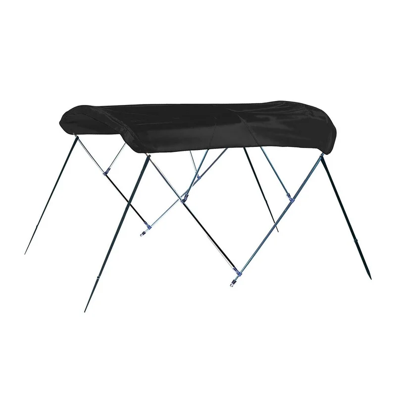 Carver 3 Bow 4669U Bimini Top with Boot – Black Acrylic [A4669UB-02]