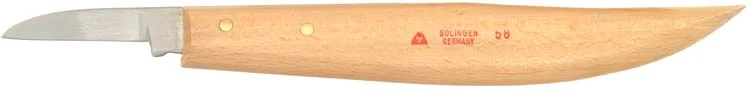 Carving knife #58, straight short edge,by Solingen, Germany