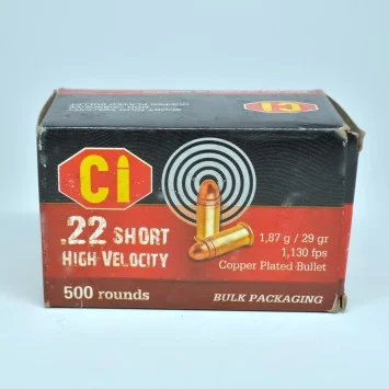 Cascade .22 Short HV CP Bullet (500/box)