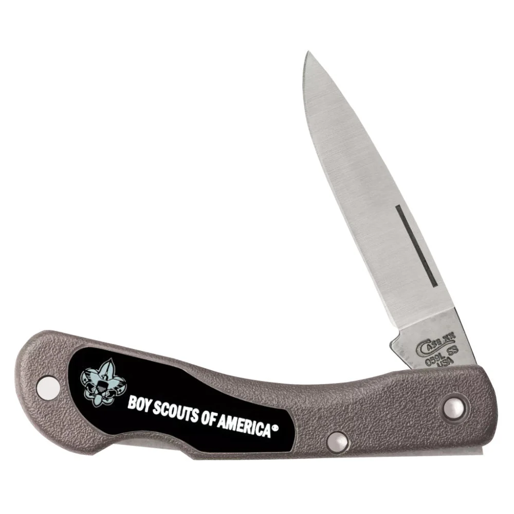 Case Boy Scout Mini Blackhorn Synthetic Lockblade Pocket Knife