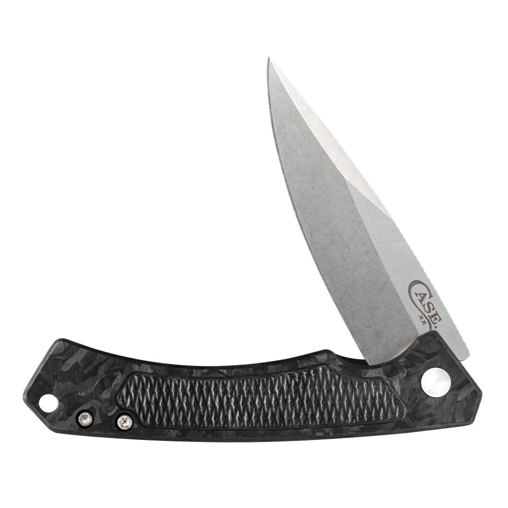 Case Marilla Marbled Carbon Fiber and Anodized Aluminum Pocket Knife