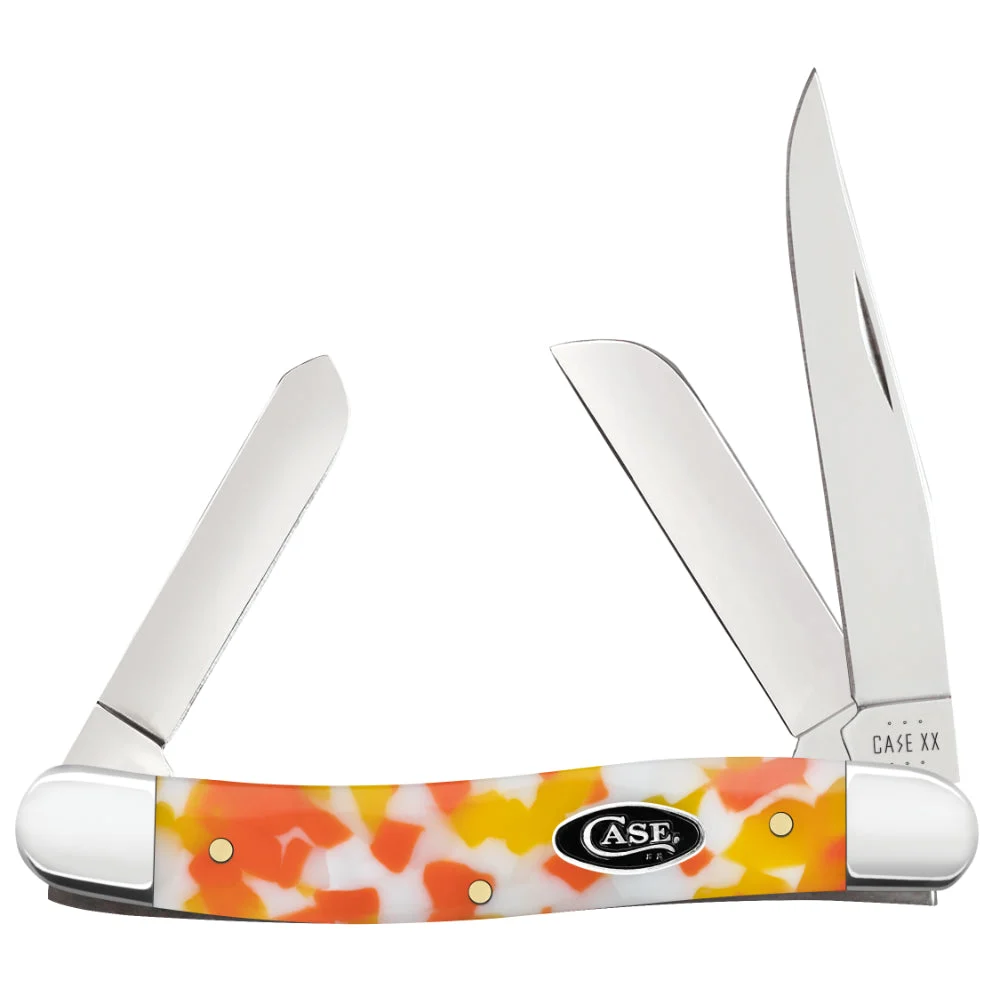 Case Medium Stockman Candy Corn Kirinite Pocket Knife