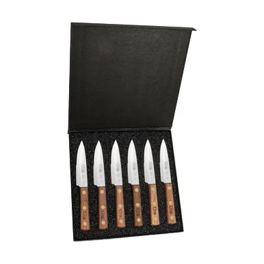 Case Steak Knife Set Walnut Wood Set of 6 Presentation Box CA11078