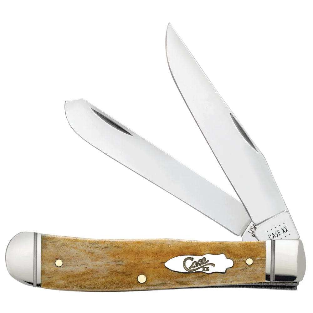 Case Trapper Smooth Antique Bone Pocket Knife