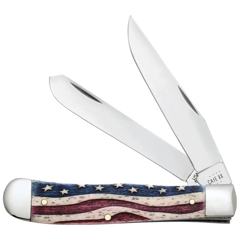 Case Trapper Star Spangled Pocket Knife