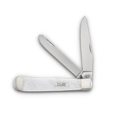 Case XX Heavenly Pearl Corelon Trapper Folding Knife CA6073HP