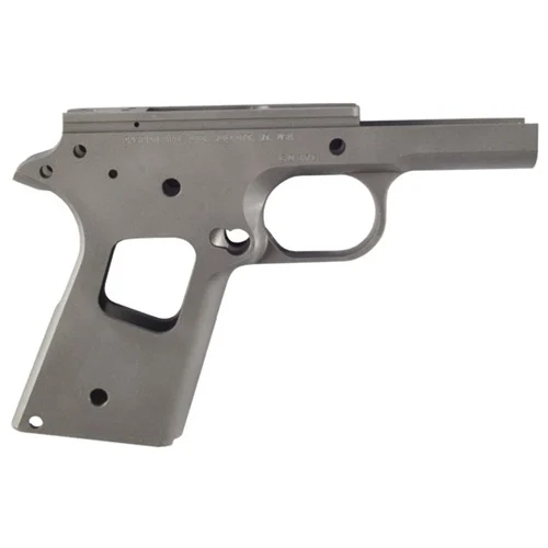 CASPIAN1911 OFFICER RECEIVER UN-RAMPED, CARBON, SMOOTH