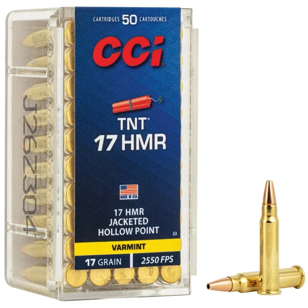 CCI 17HMR 17GR TNT HP 50RD