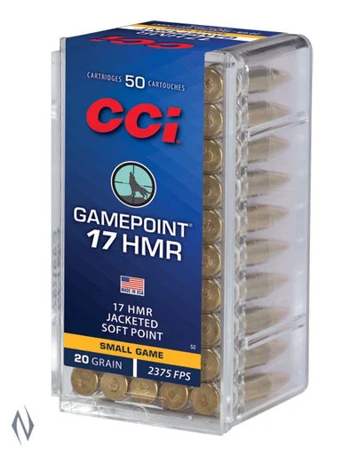 CCI 17HMR 20GR GAME POINT JSP 2375FPS