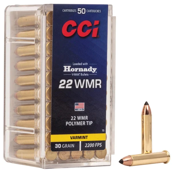 CCI 22WMR 30GR V-MAX 2200FPS 50RD