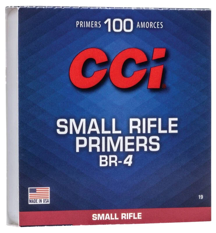 CCI BR-4 SMALL RIFLE BENCHREST PRIMERS 1,000/BOX