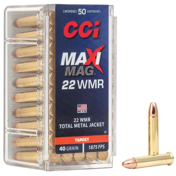 CCI MAXI-MAG 22WMR 40GR TMJ 50RD