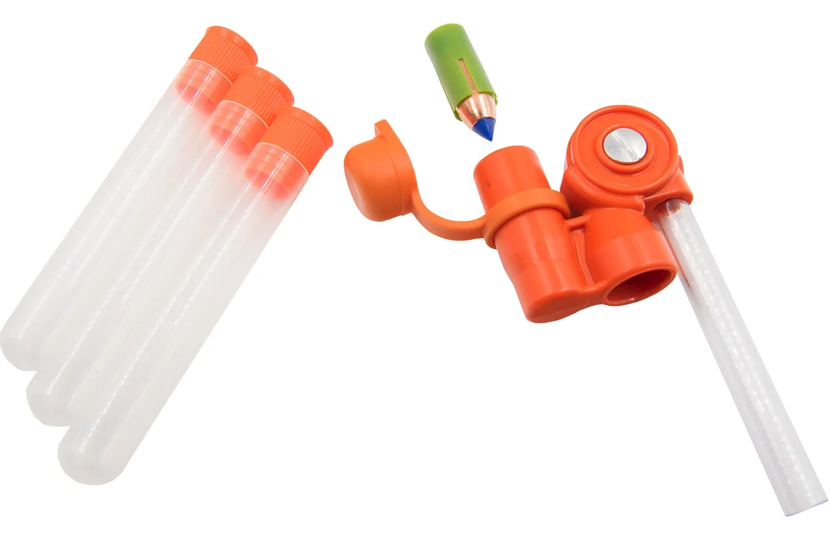 Cedar Mountain™ Muzzleloader Quick Loader w/ 3 - 140 Grain Charge Tubes - CM-QL-140