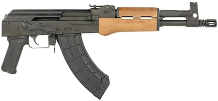 Century Arms HG7416 BFT477.62x39mm 30+1 12.60″ Barrel w/Flash Hider Muzzle, Stamped Steel Receiver, Bulged Forged Trunnion, Polymer Grip, Wood Handguard, Includes 1 30rd Magazine