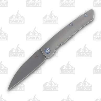 CH Knife 3550 Folding Knife Titanium 3.46in Bead Blasted Blade CH3550T