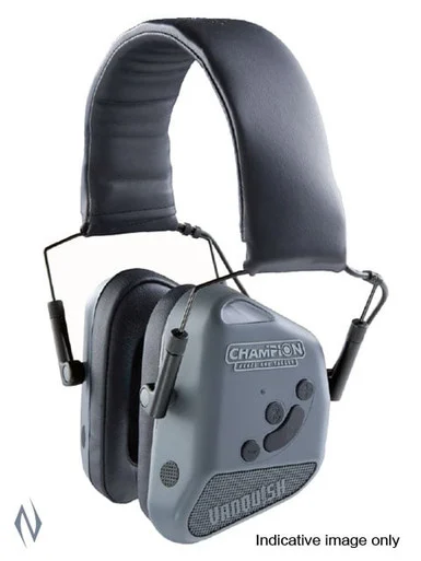 CHAMPION EAR MUFFS 24DB ELECTRONIC VANQUISH PRO BT BLUETOOTH GREY
