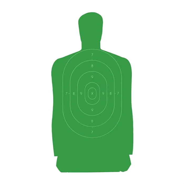 CHAMPION TARGETSB27FSA SILHOUETTE GREEN PAPER TARGETS