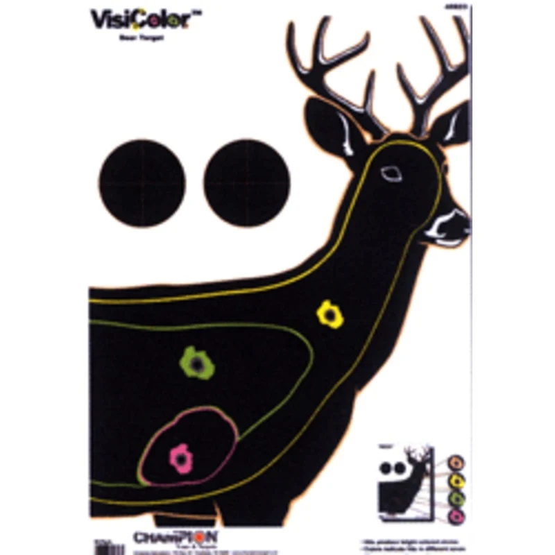 Champion Visicolor Target – Deer 13×18 10-pack