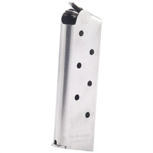 CHIP MCCORMICK CUSTOM LLC1911 OFFICER 7RD 45ACP SHOOTING STAR MATCH GRADE MAGAZINES