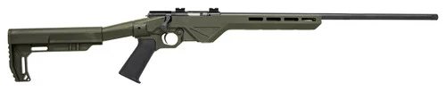 Citadel Trakr 17 HMR, 18" Threaded Barrel, Olive Drab Green, 5rd