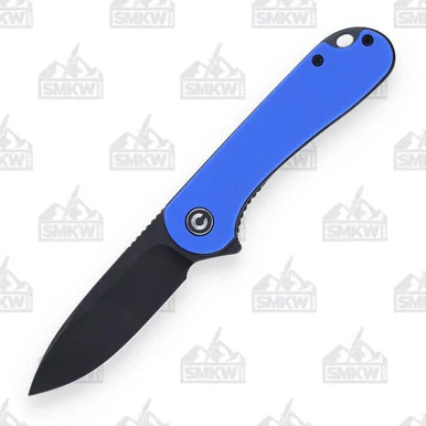 CIVIVI Elementum Flipper Black Stonewash Blue G-10 WKCC907X