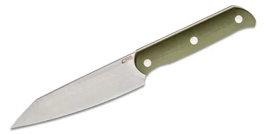 CJRB Silax Fixed Blade Knife Sand Polish AR-RPM9/Green G-10 CJRB1921BGN