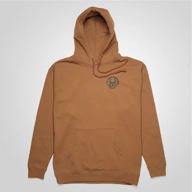 Classic Logo Hoodie Tan