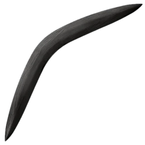 Cold Steel Boomerang Non-Returning Black Polypropylene 28" Long