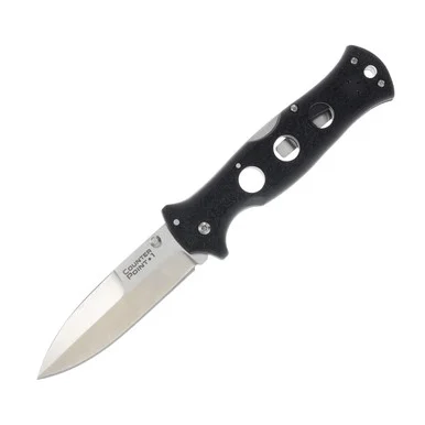 Cold Steel Counter Point Folding Knife 4 Inch Plain Satin Spear Point CS10AB