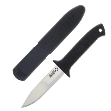 Cold Steel Peace Maker III Fixed Blade Knife 4in Plain Satin Clip Point CS20PBS